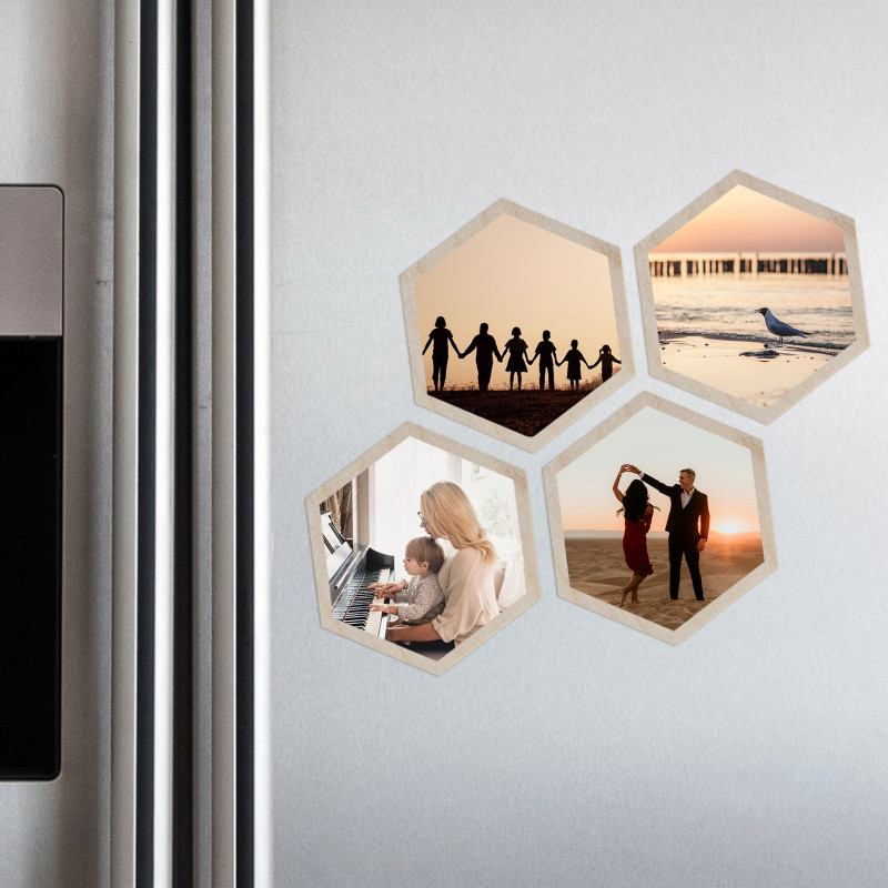 Magnes Na Lodówkę - Hexagon