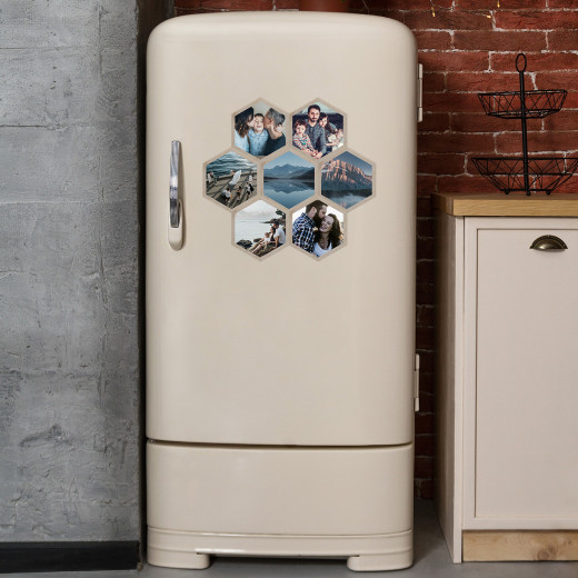 Magnes Na Lodówkę - Hexagon