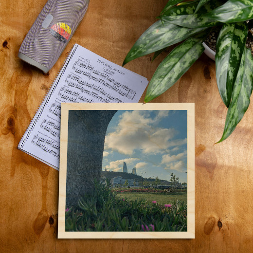 30x30cm Druk Na Sklejce